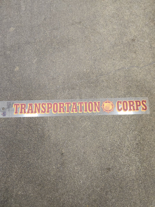 Transportation corps strip