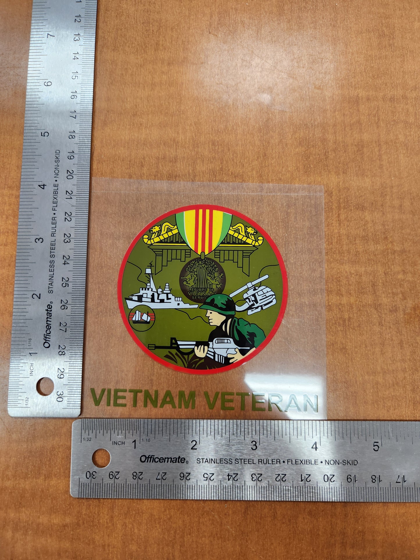 Vietnam veteran circle transparent