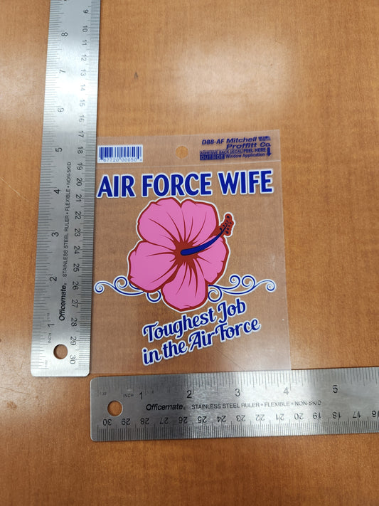 Airforce wife transparent  version 2