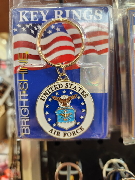 Air force metal keychain