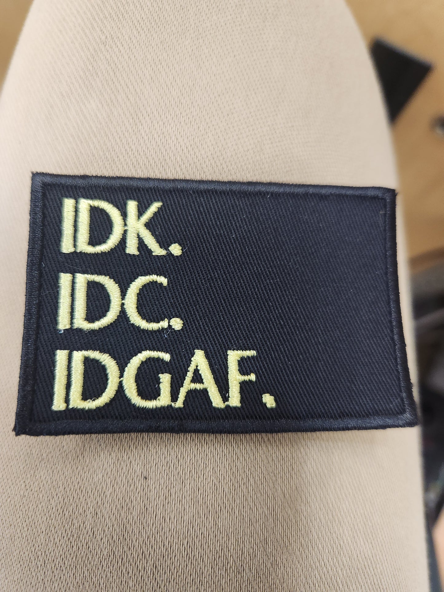 Idk