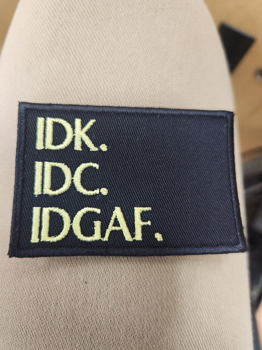 Idk