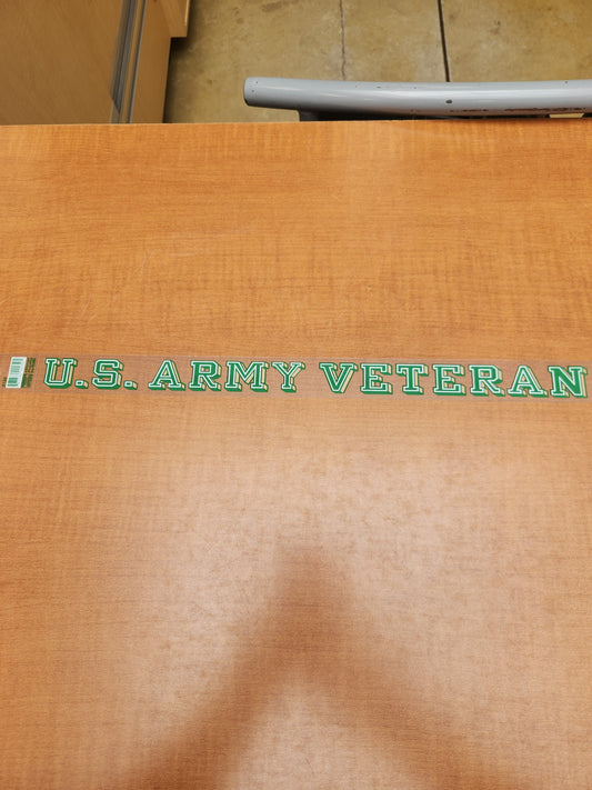 Us army veteran green strip