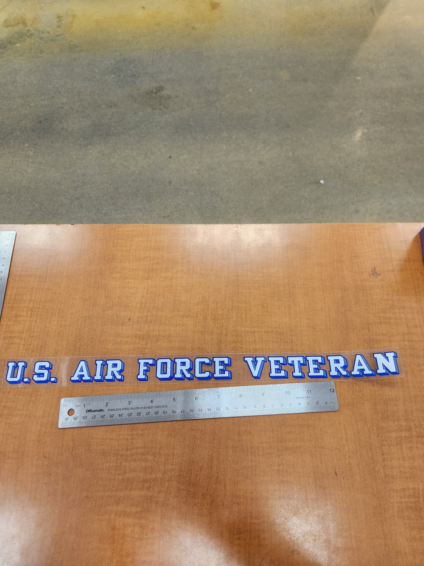 Air force veteran strip