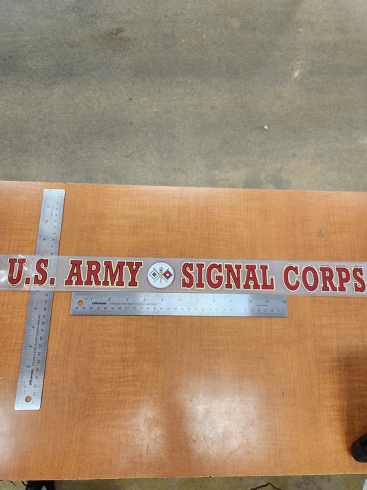 Signal corps strip large