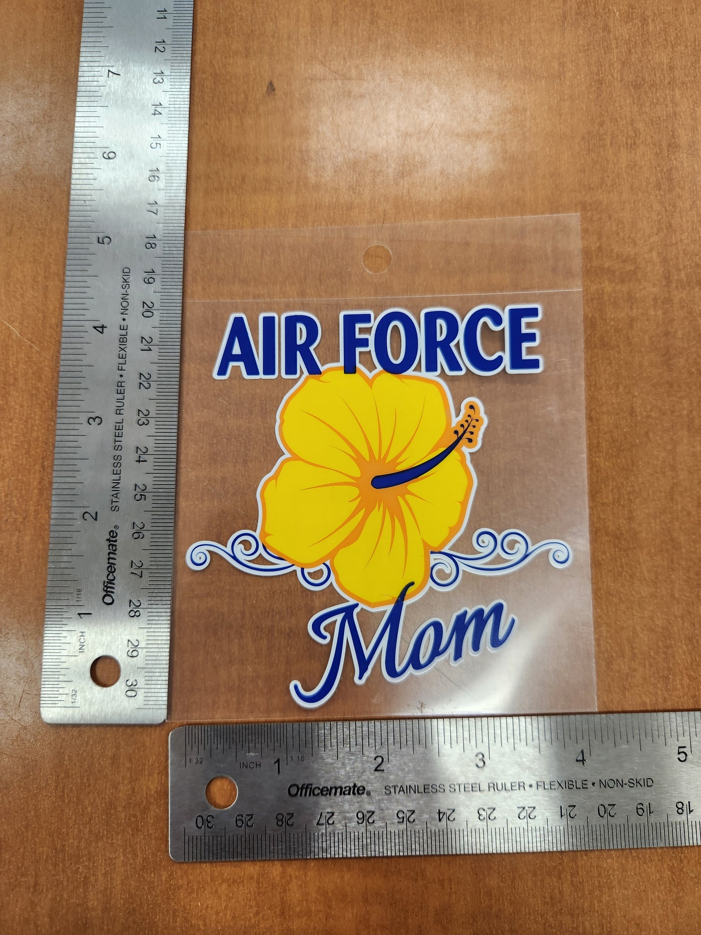 Airforce mom transparent