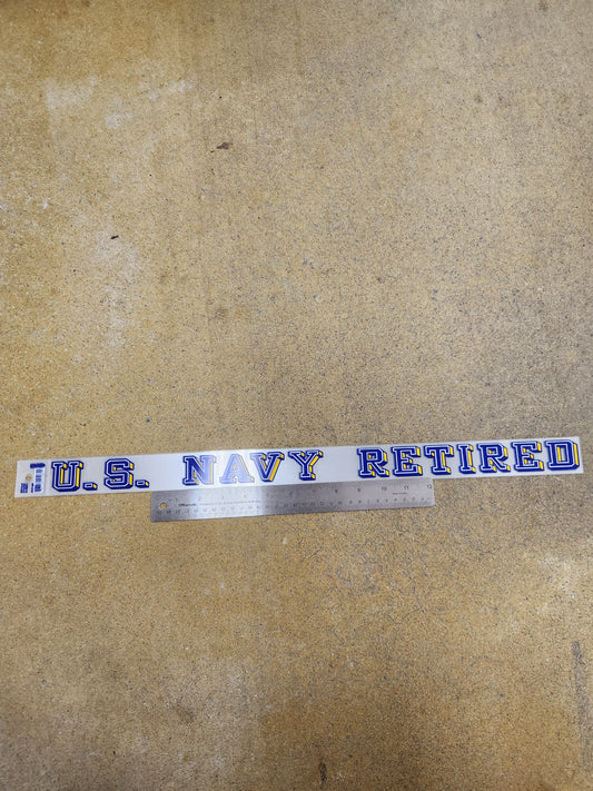 Us navy retired large