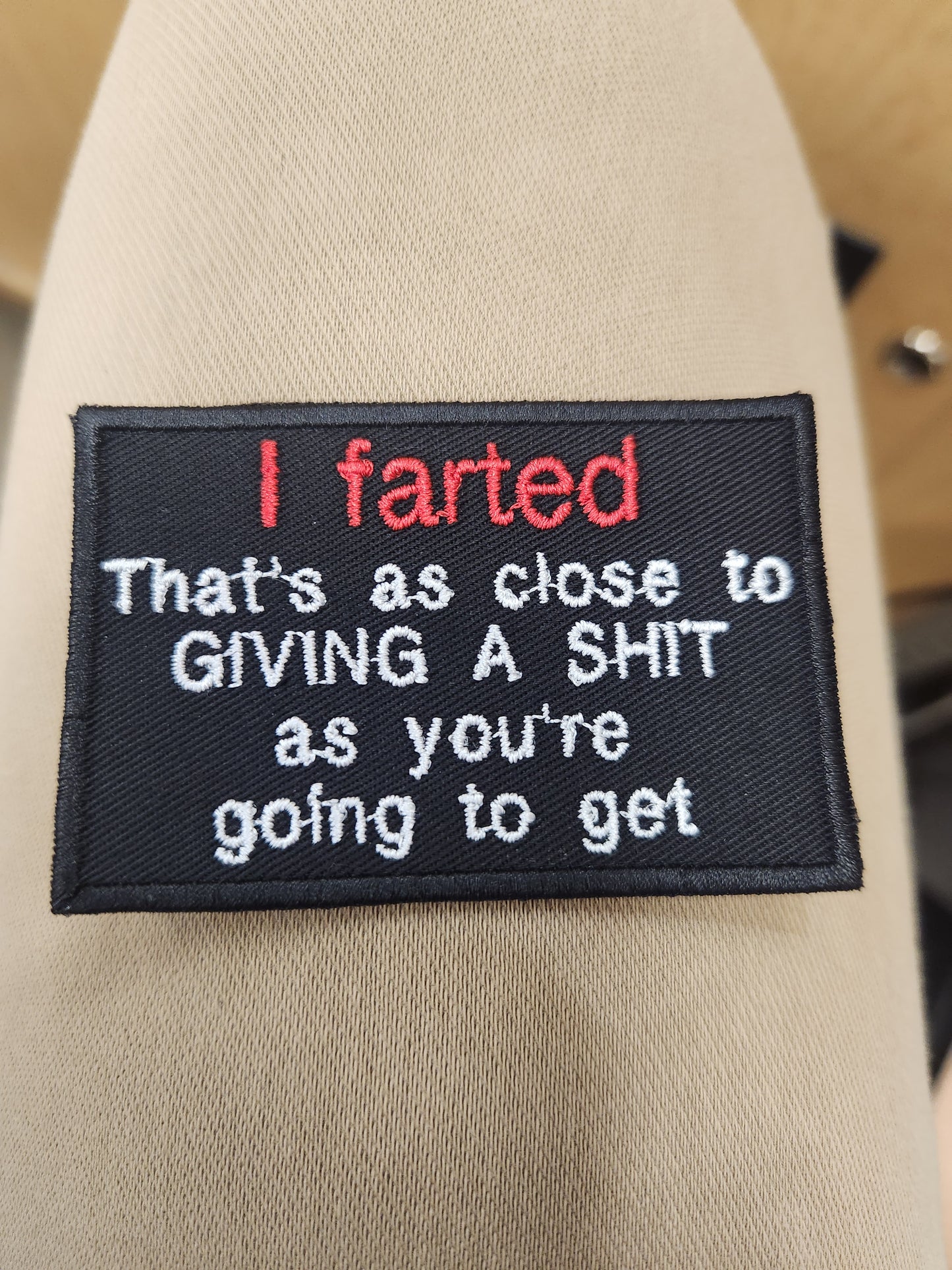 I farted