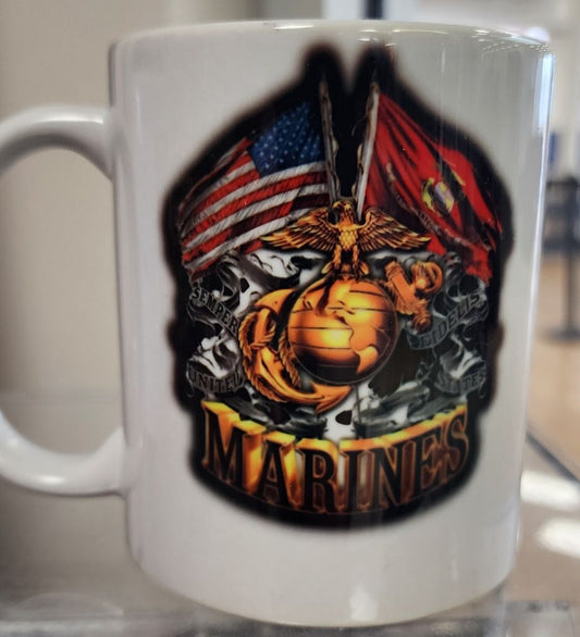 USMC Coffee cup