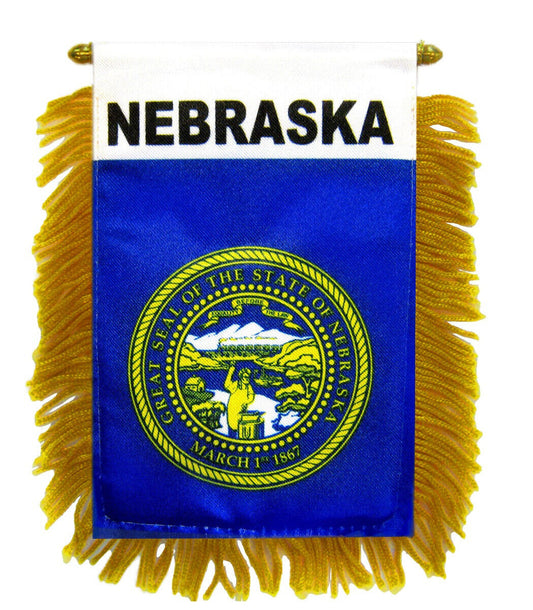 Nebraska Mini Banner