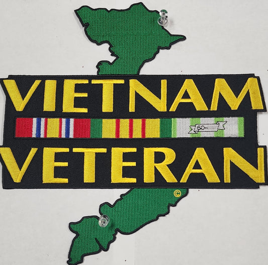 Vietnam Veteran w/map patch