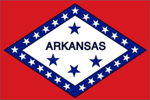 Arkansas 3x5 Flag