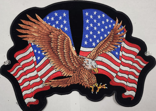 U.S. Flag w/Eagle