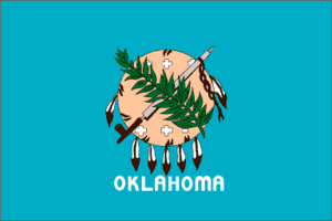 Oklahoma 3x5 Flag